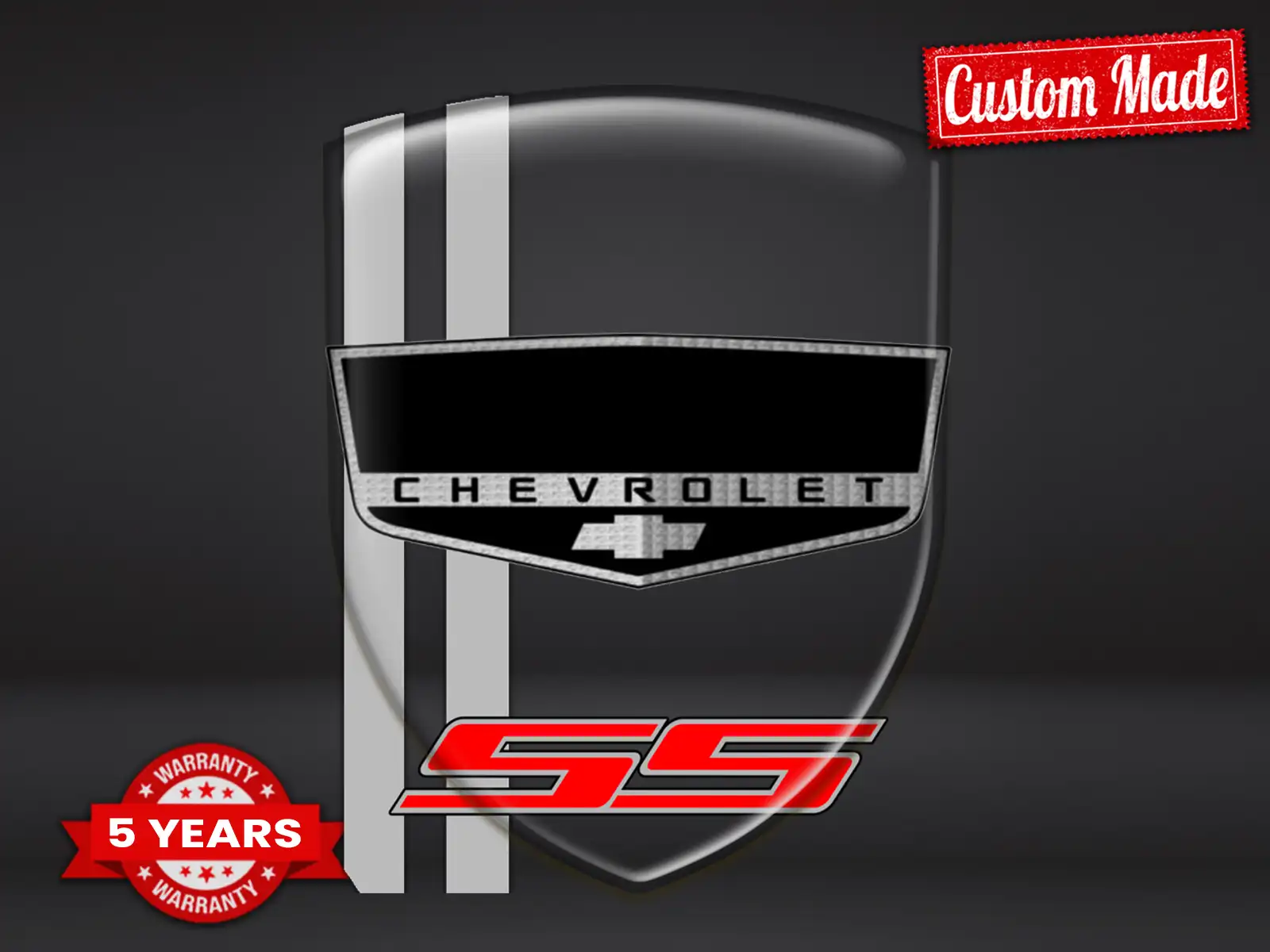 Chevrolet Silikonembleme Auto Professionell Anpassbar Robust